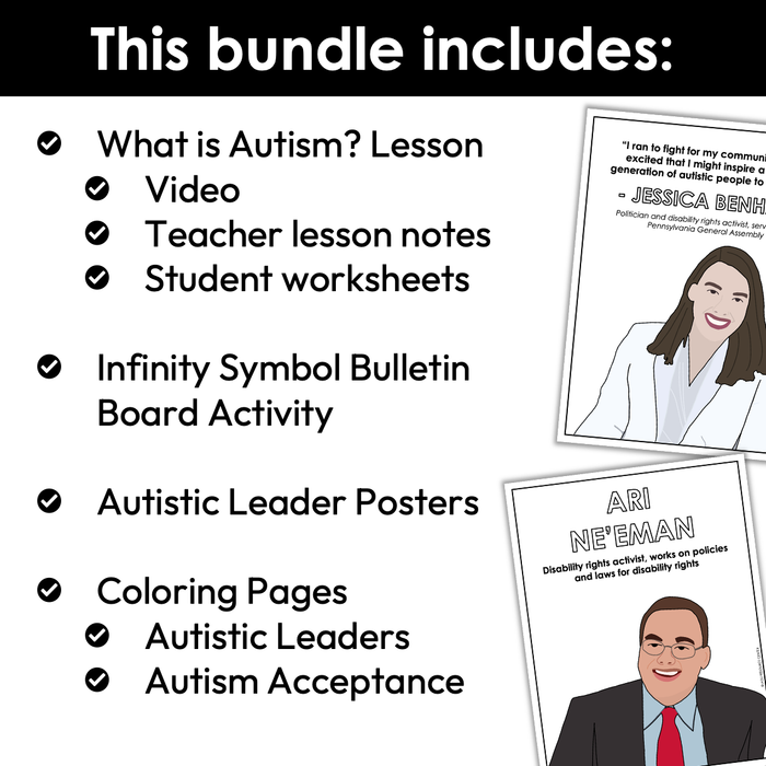 Autism Awareness and Acceptance | High School Bundle