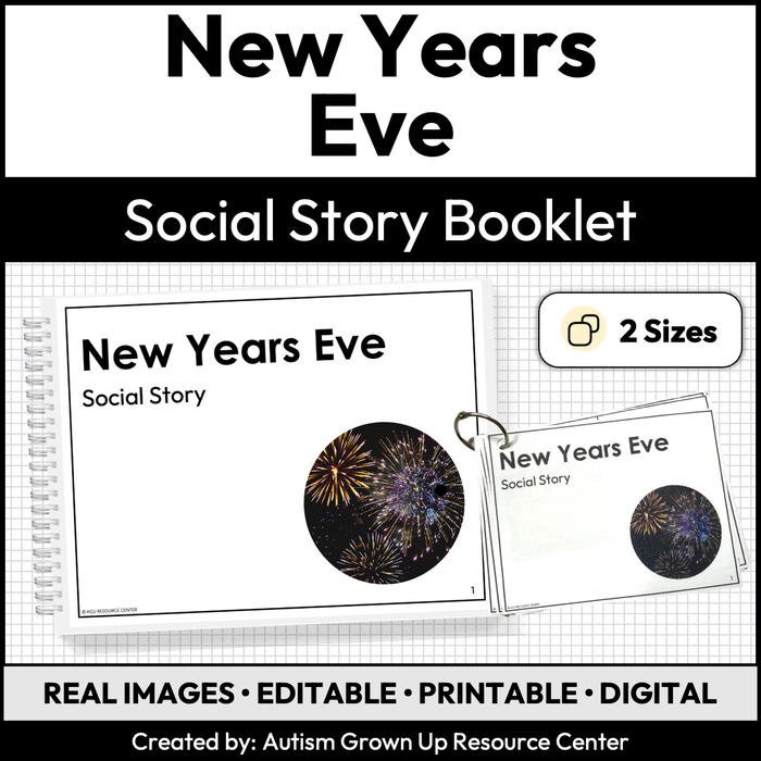 New Years Eve | Social Story Booklet