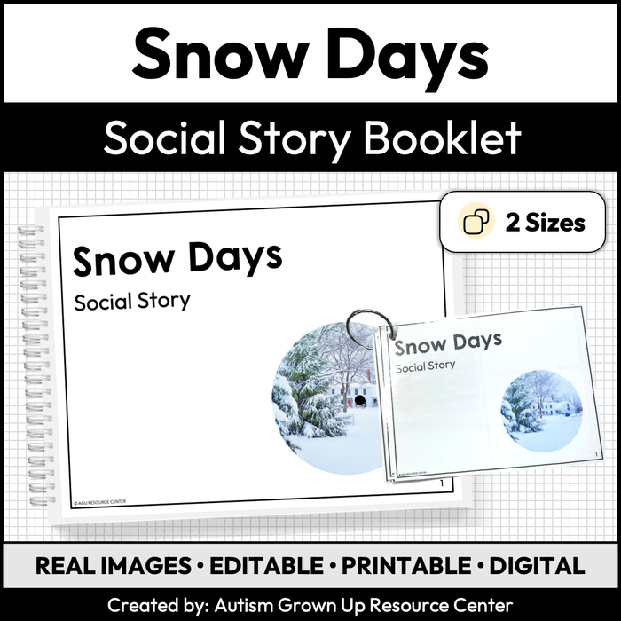 Snow Days | Social Story Booklet