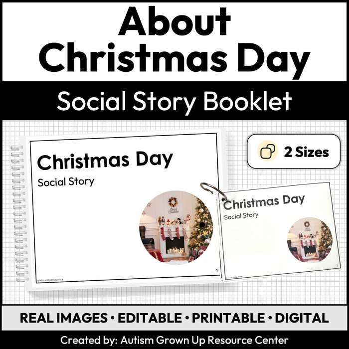 Christmas Day | Social Story Booklet