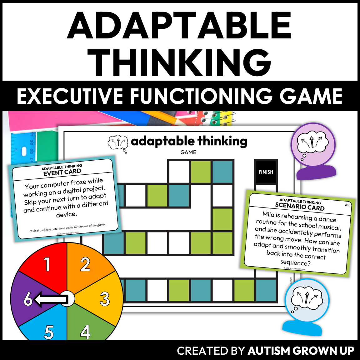 Adaptable Thinking Executive Functioning Game — Autism Grown Up