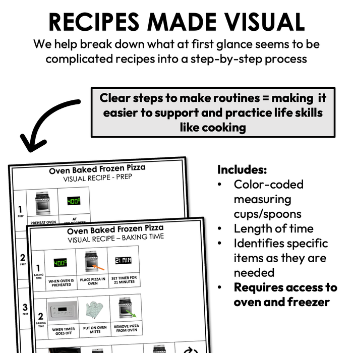 Oven Baked Frozen Pizza Visual Recipe