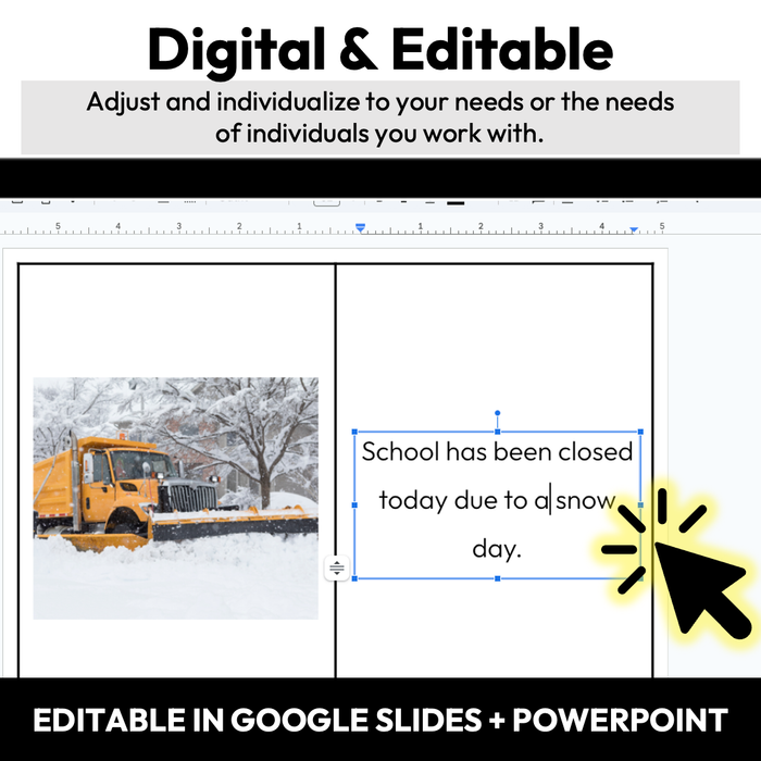 Snow Days | Social Story Booklet