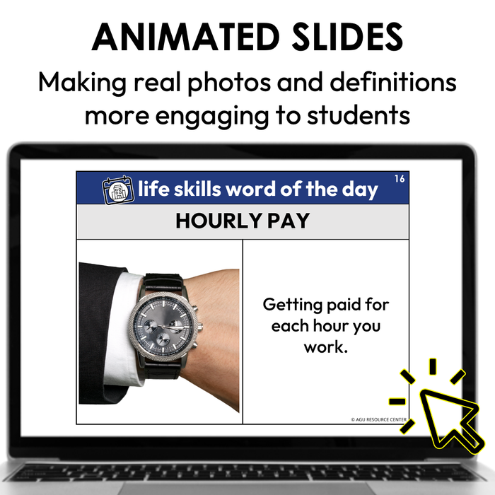 Life Skills Vocab of the Day Bundle