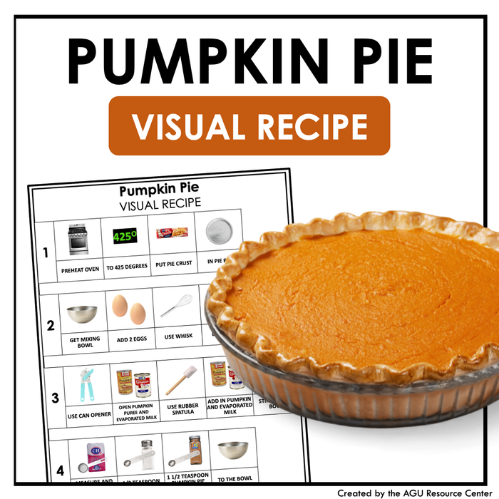 Pumpkin Pie VISUAL RECIPE