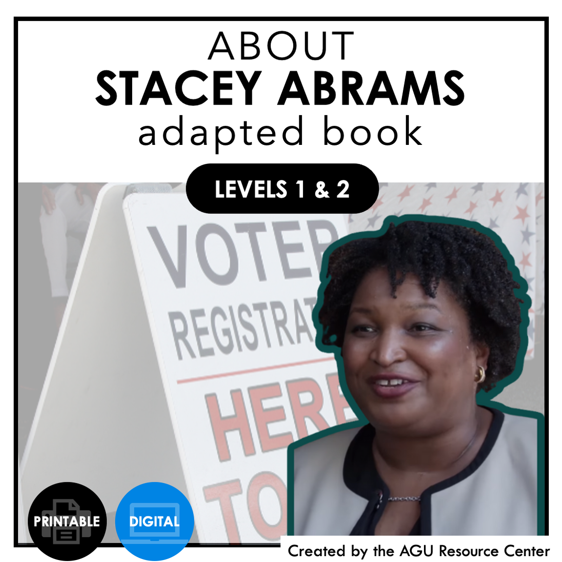 Stacey Abrams | Women's History Month | Adapted Book — Autism Grown Up