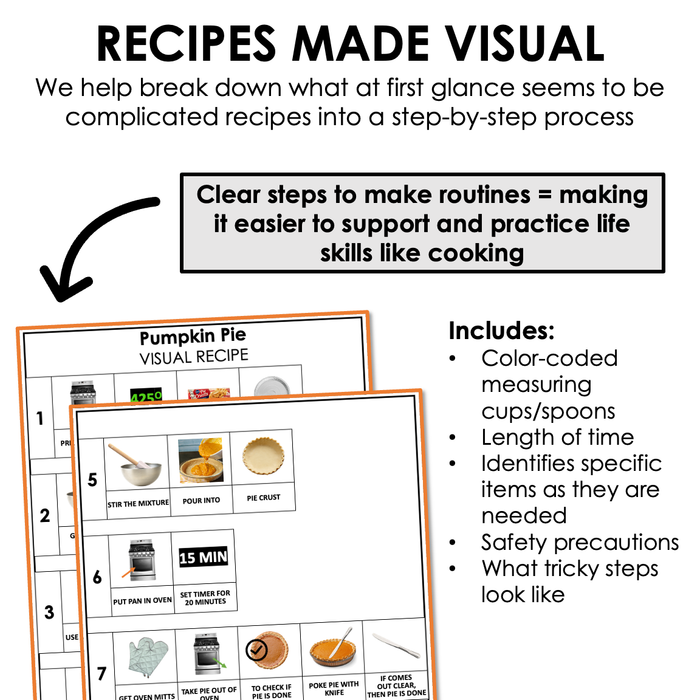 Pumpkin Pie VISUAL RECIPE